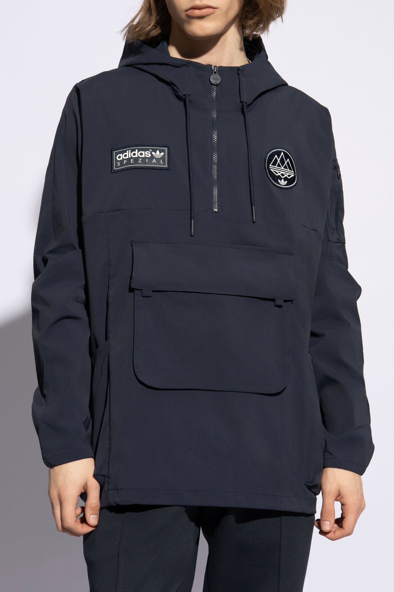 Navy blue Jacket from the 'Spezial' collection ADIDAS Originals 